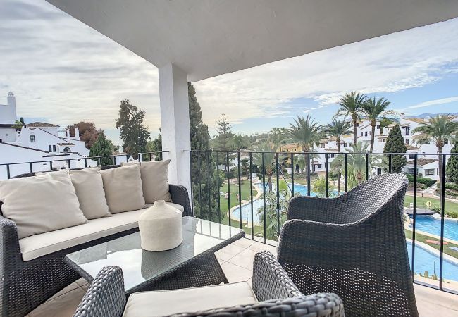 Lägenhet i Marbella - Pool utsikt i Aldea Blanca